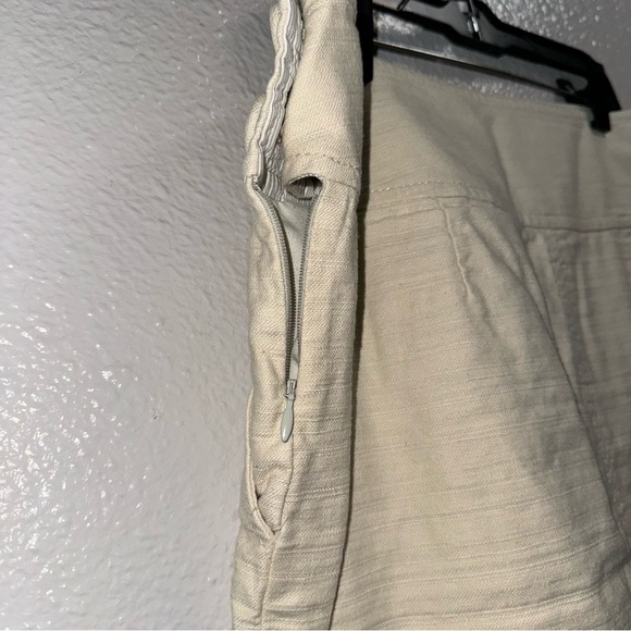 Jcrew linen blend skirt size 6 - Picture 6 of 7